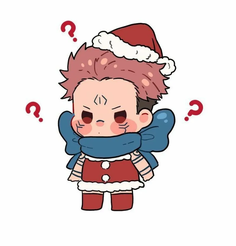 Sukuna chibi drawing đẹp mắt từ nghệ sĩ tài năng
