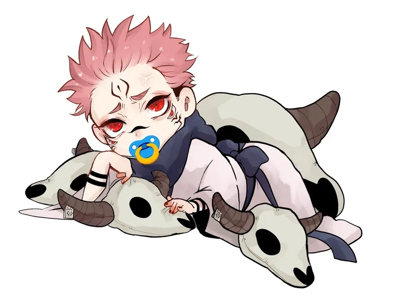 Anime Sukuna chibi trong những cảnh đáng nhớ