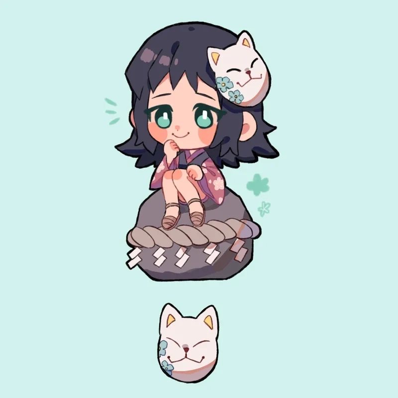 Hướng dẫn vẽ thanh gươm diệt quỷ chibi từ cơ bản