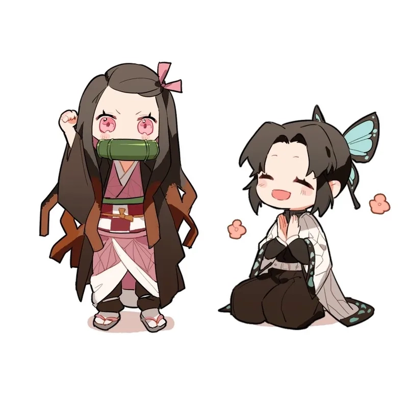 Hình thanh gươm diệt quỷ chibi ngộ nghĩnh