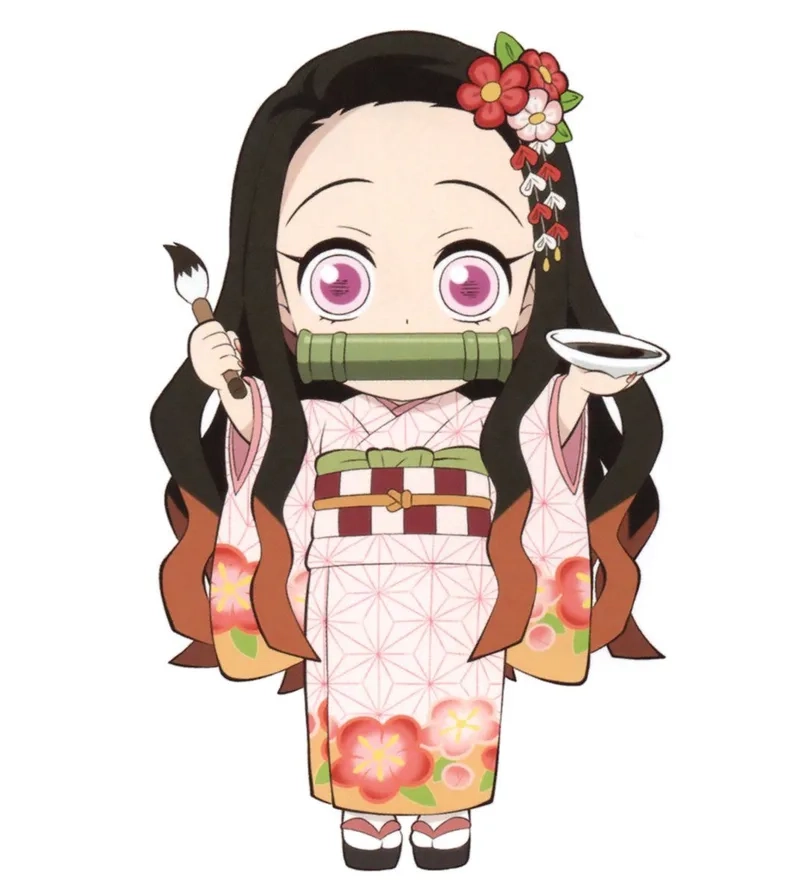 Thanh gươm diệt quỷ Nezuko chibi siêu cute