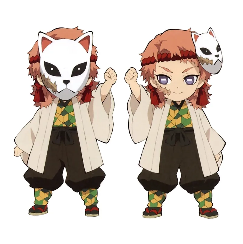 Thanh gươm diệt quỷ nhân vật chibi đầy đủ
