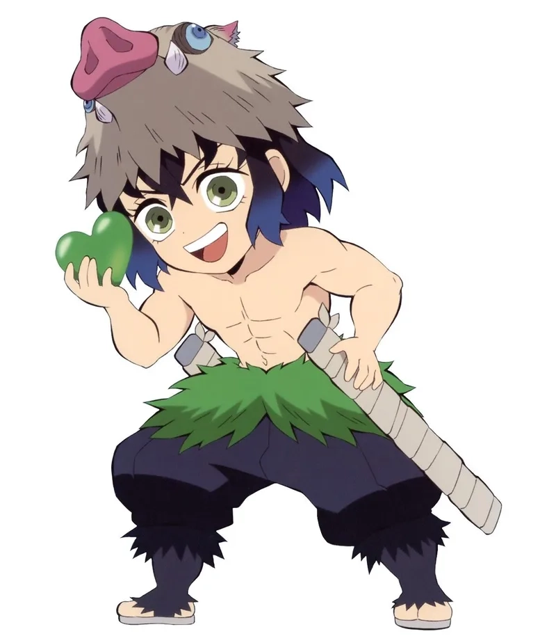 Tranh thanh gươm diệt quỷ chibi nghệ thuật