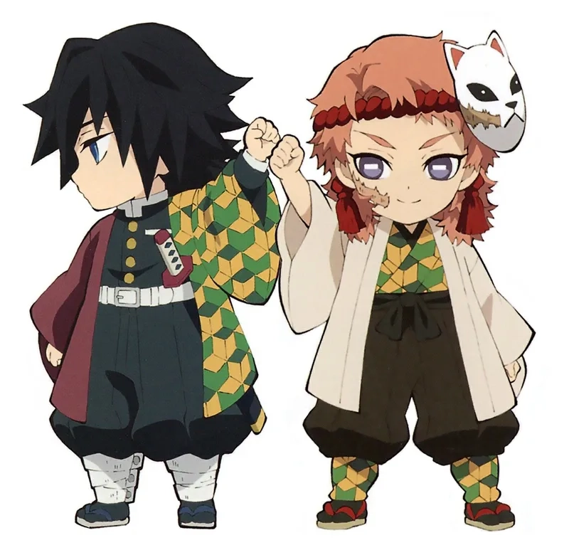 Hình lưỡi gươm diệt quỷ chibi ngộ nghĩnh