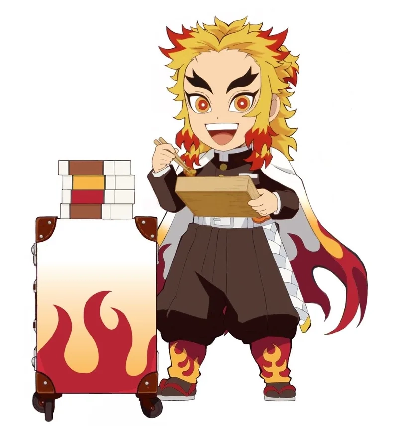 Thanh gươm diệt quỷ cute chibi làm hình nền